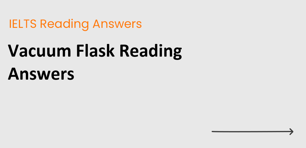 Vacuum Flask Reading Answers